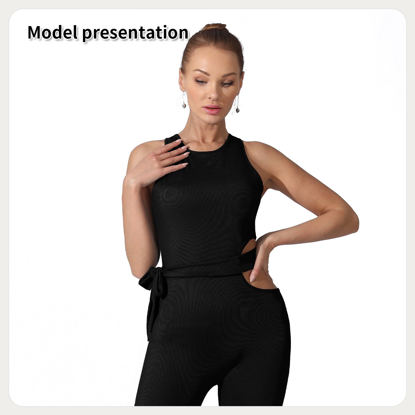 Women's Elegant Polyester Jumpsuit