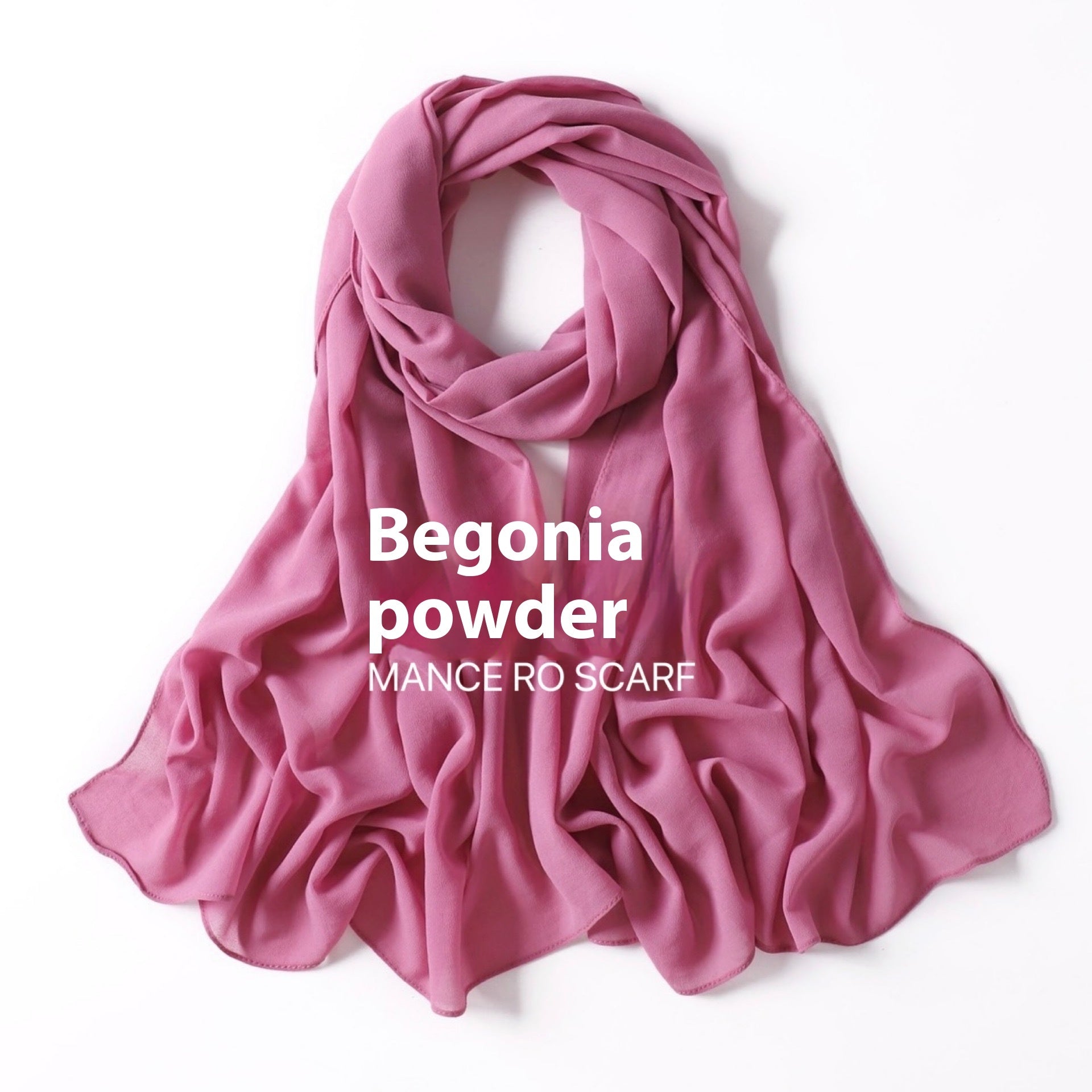 Pearl Chiffon Headscarf Veil Wrap