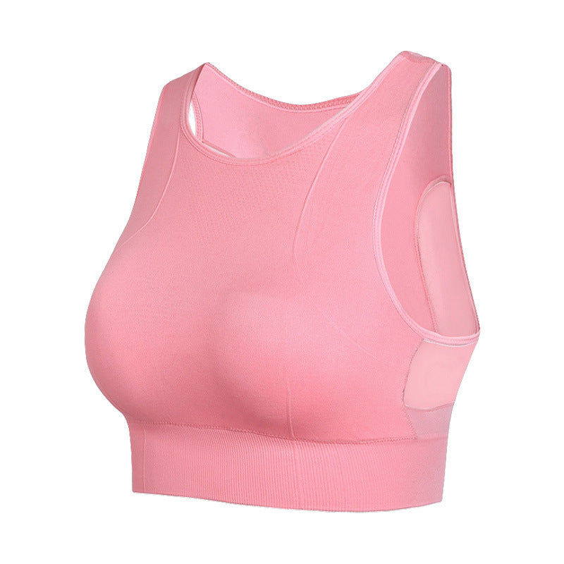 Double-Layer Mesh Sports Bra – Women