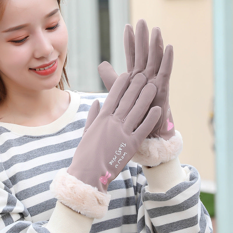 Gants d'hiver chauds