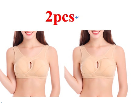 Soutien-gorge en coton sans armatures grande taille