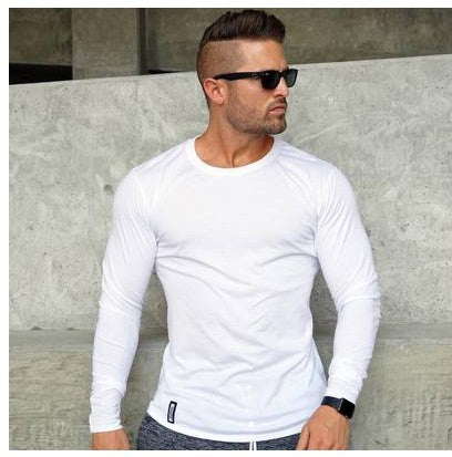 Men’s Long Sleeve Fitness Training Tee