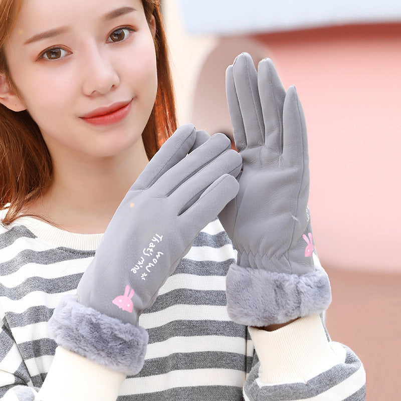 Gants d'hiver chauds
