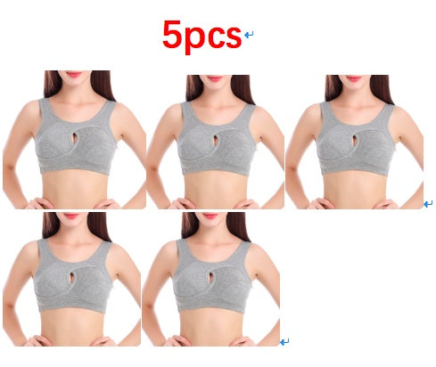 Soutien-gorge en coton sans armatures grande taille