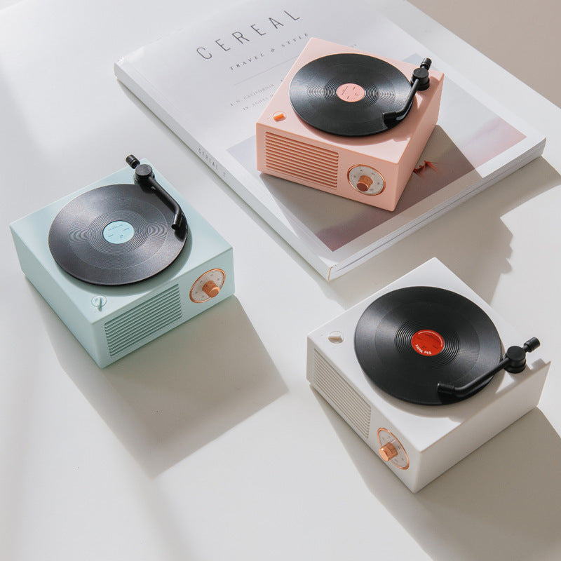 Mini Retro Bluetooth Phonograph Speaker