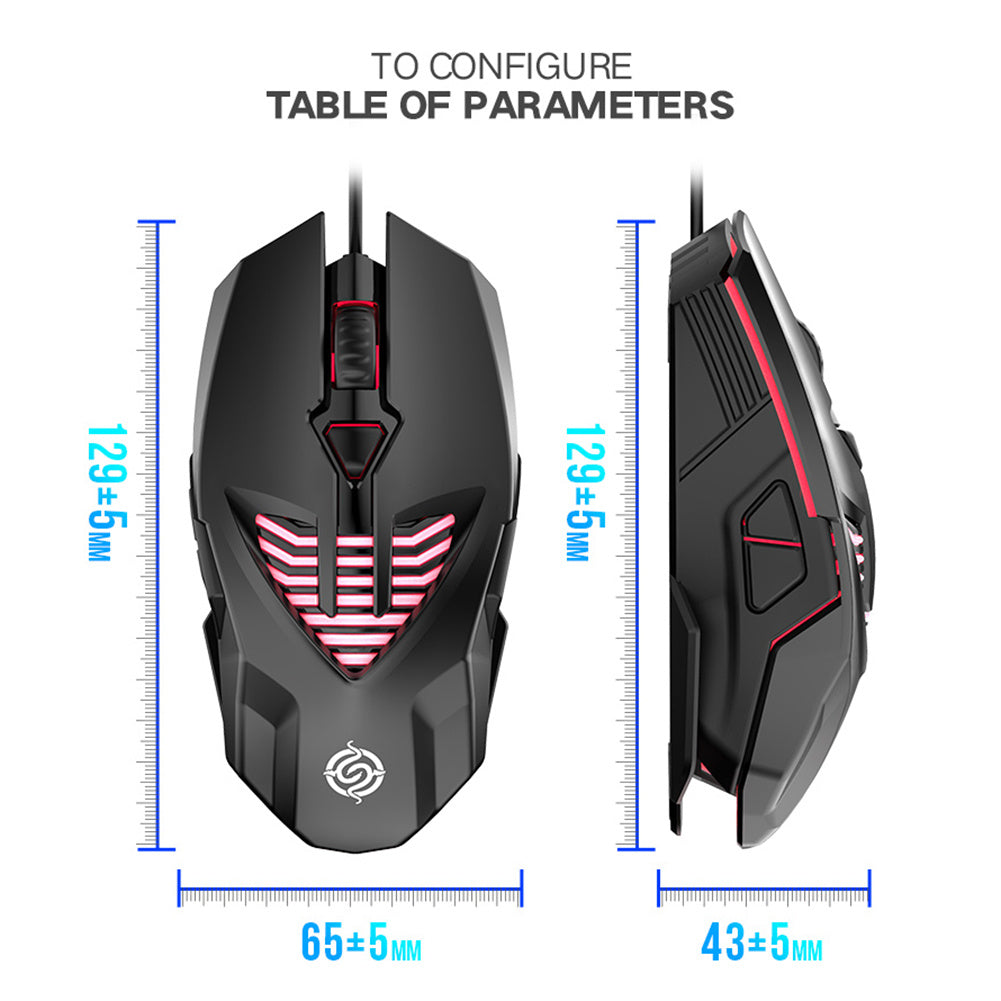 USB Wired Gaming Office Mouse