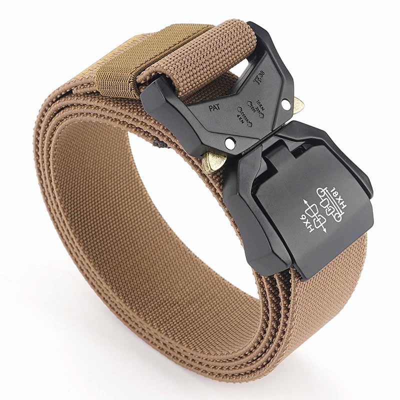 Ceinture tactique d'extérieur tissée élastique