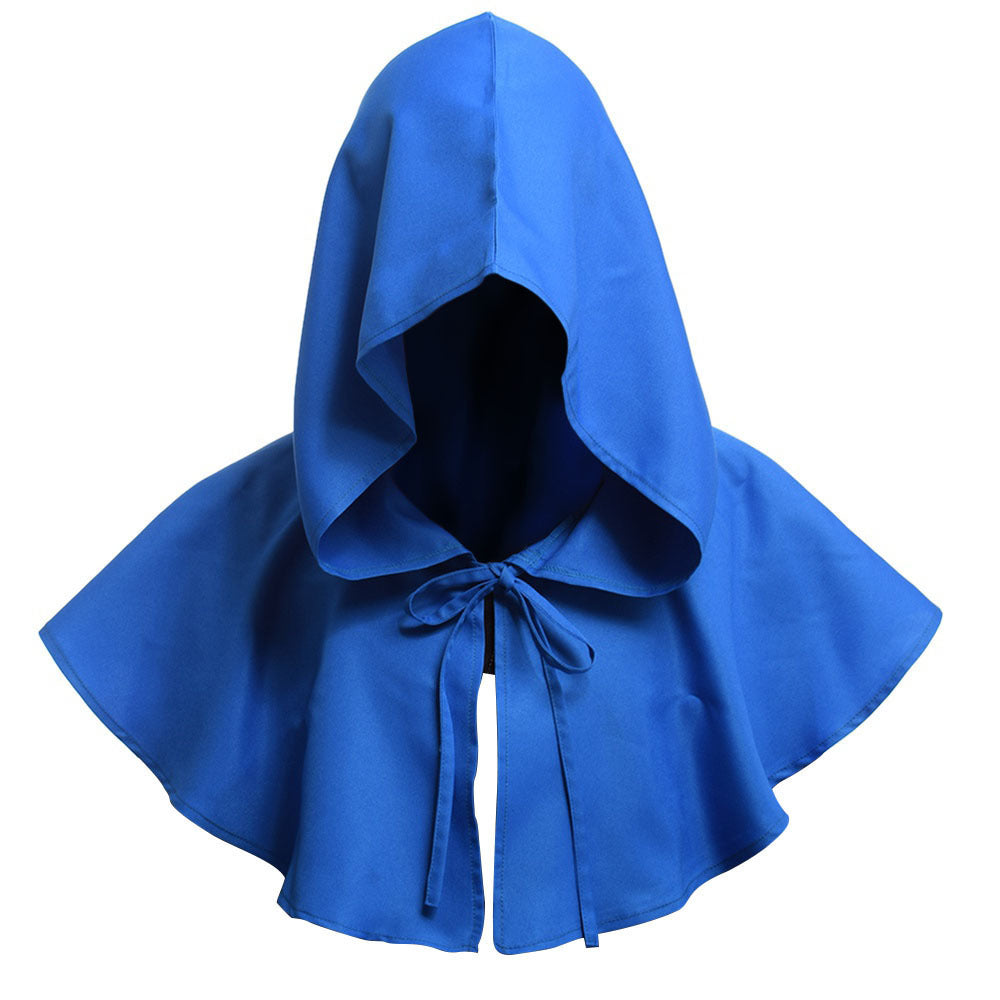 Capuche de sorcellerie médiévale unisexe