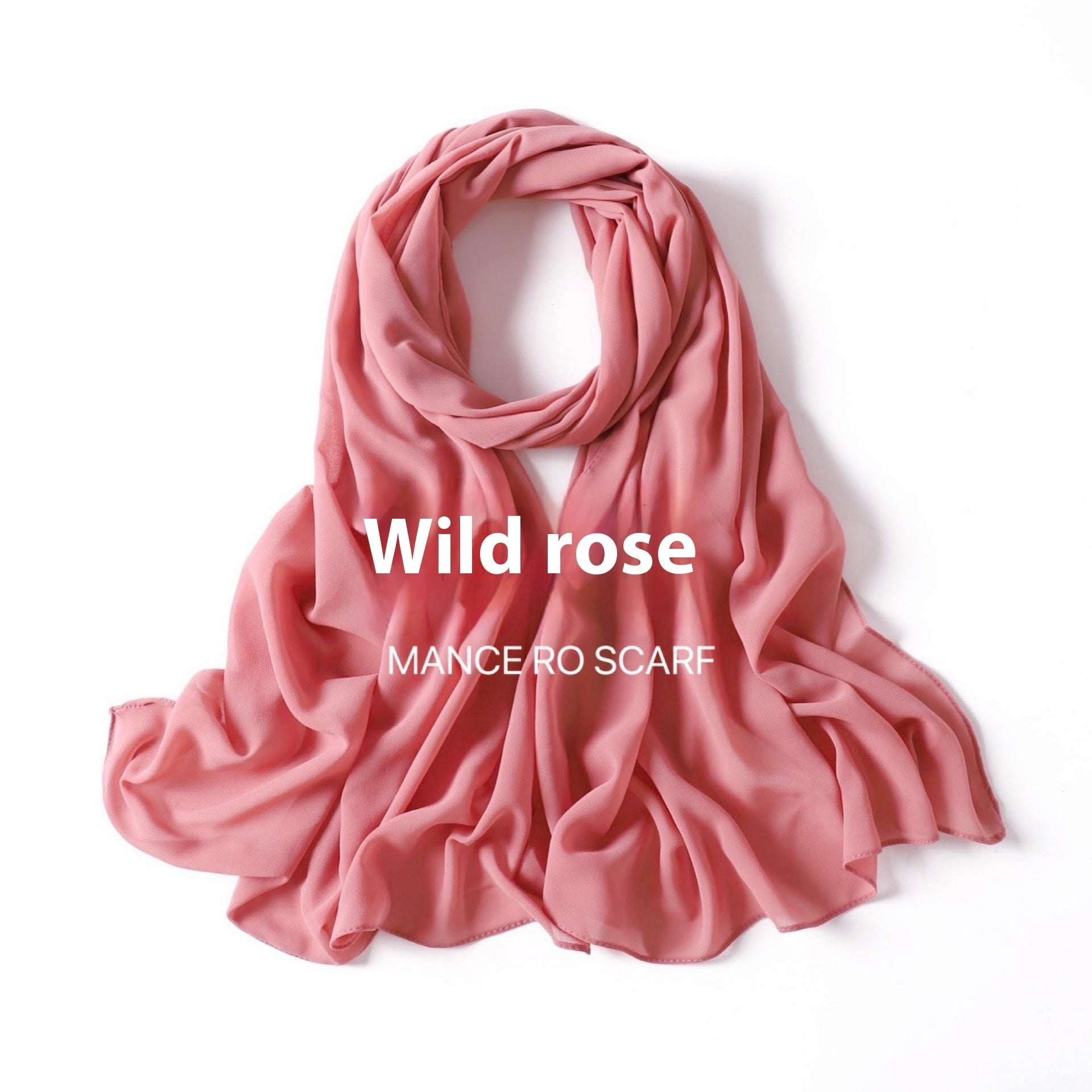 Pearl Chiffon Headscarf Veil Wrap