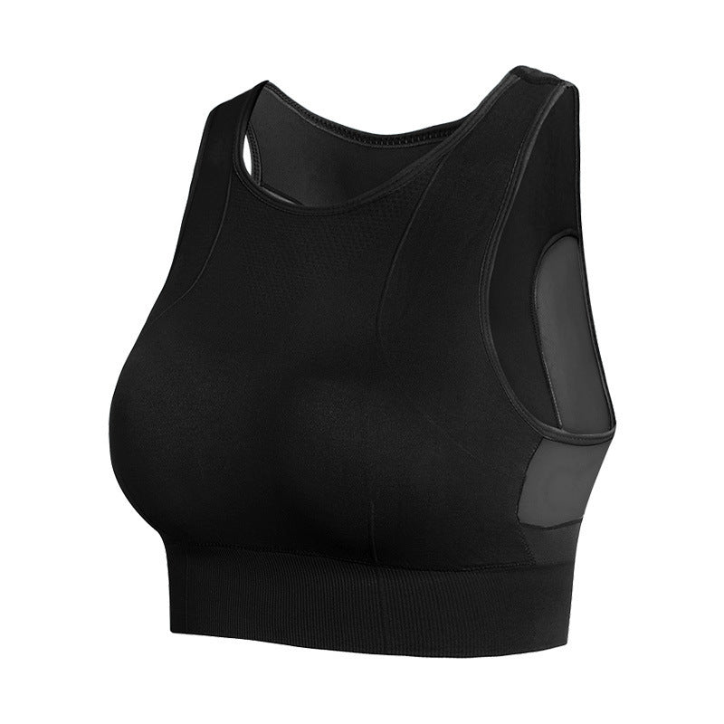 Double-Layer Mesh Sports Bra – Women