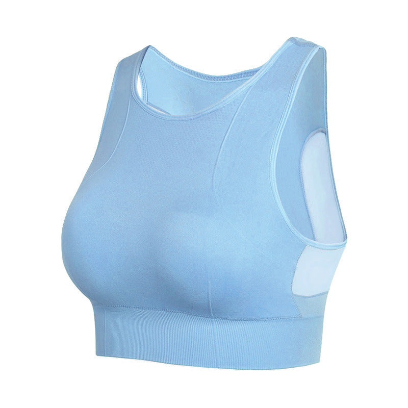 Double-Layer Mesh Sports Bra – Women