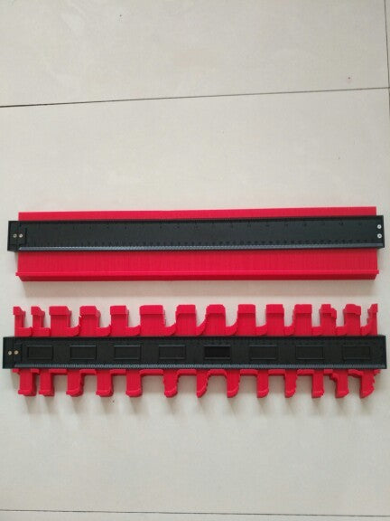Radial Ruler Contour Profile Gauge Tool
