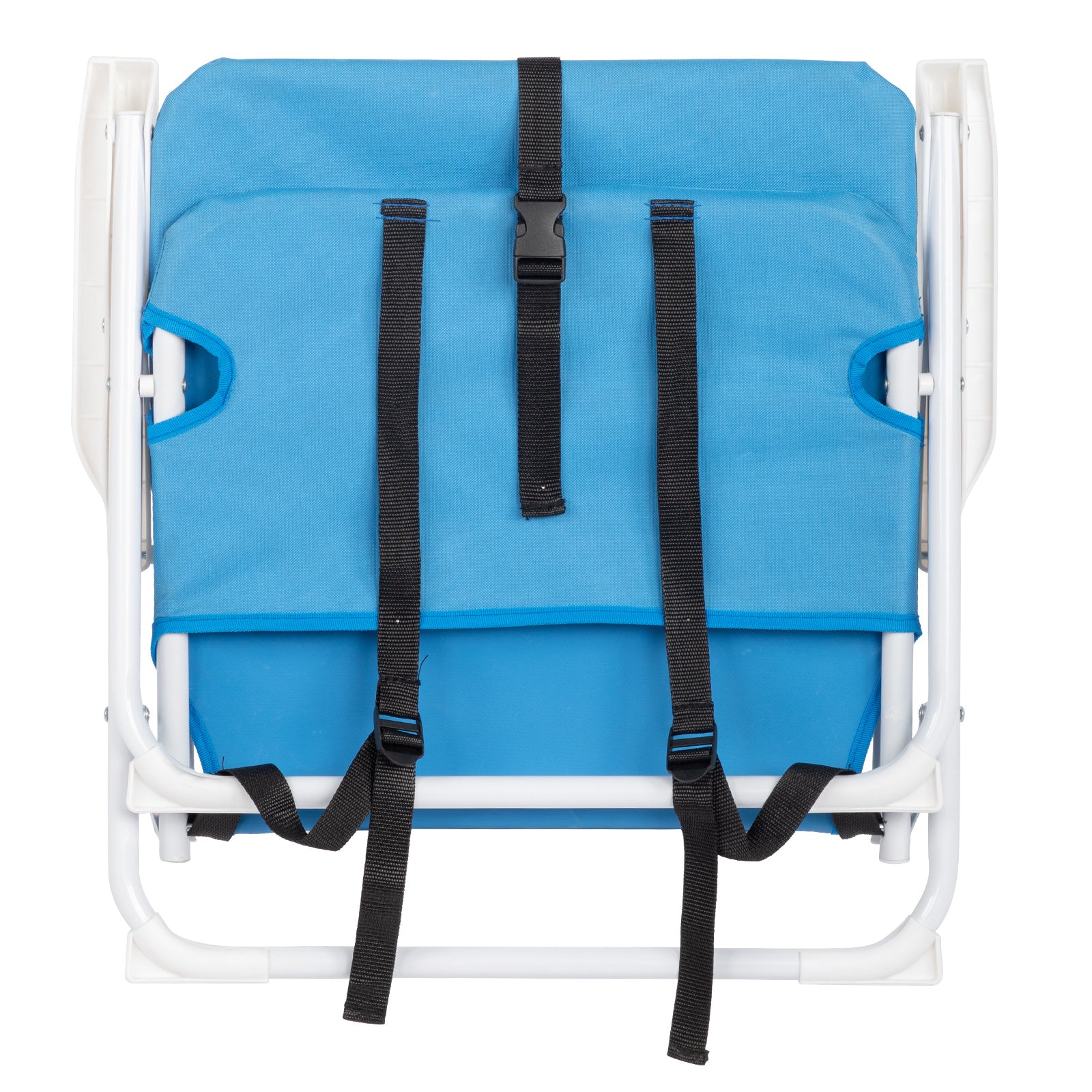 Blue Oxford Folding Beach Chair
