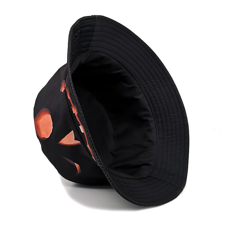 Halloween Pumpkin Cartoon Fisherman Hat
