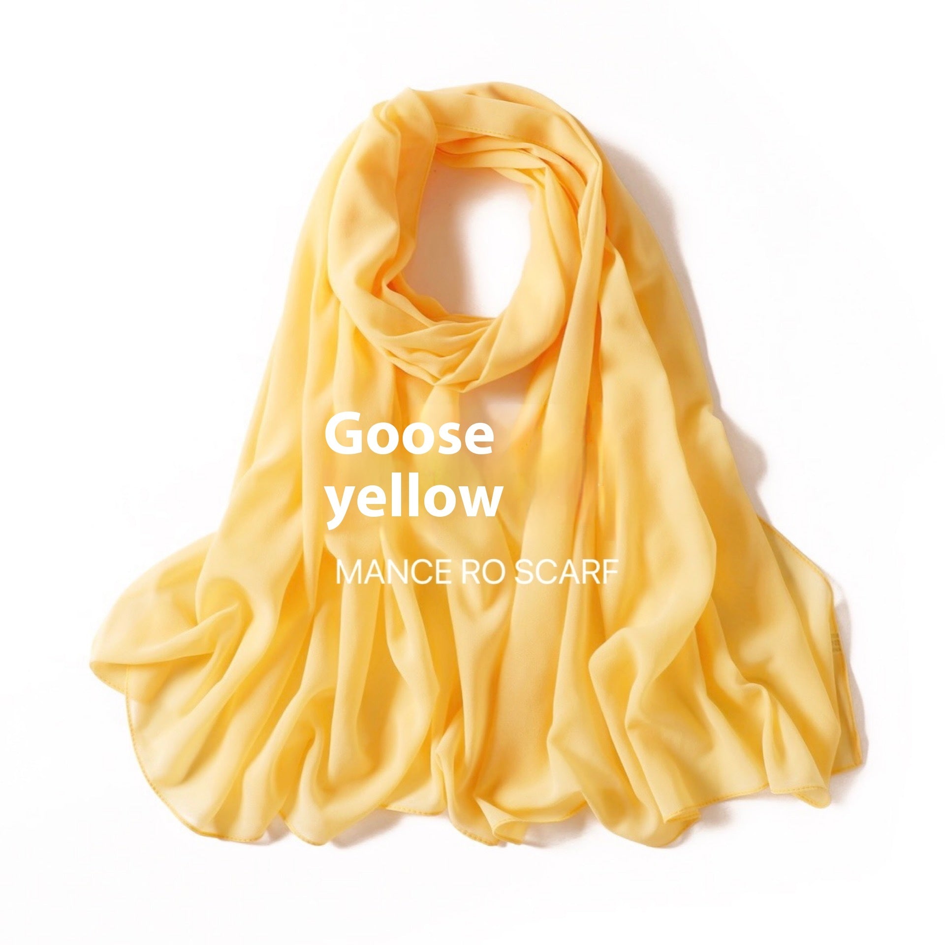 Pearl Chiffon Headscarf Veil Wrap