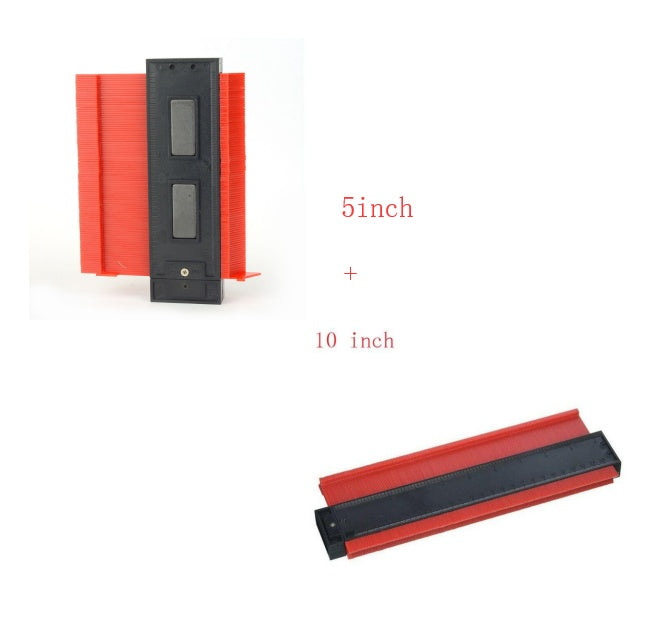 Radial Ruler Contour Profile Gauge Tool