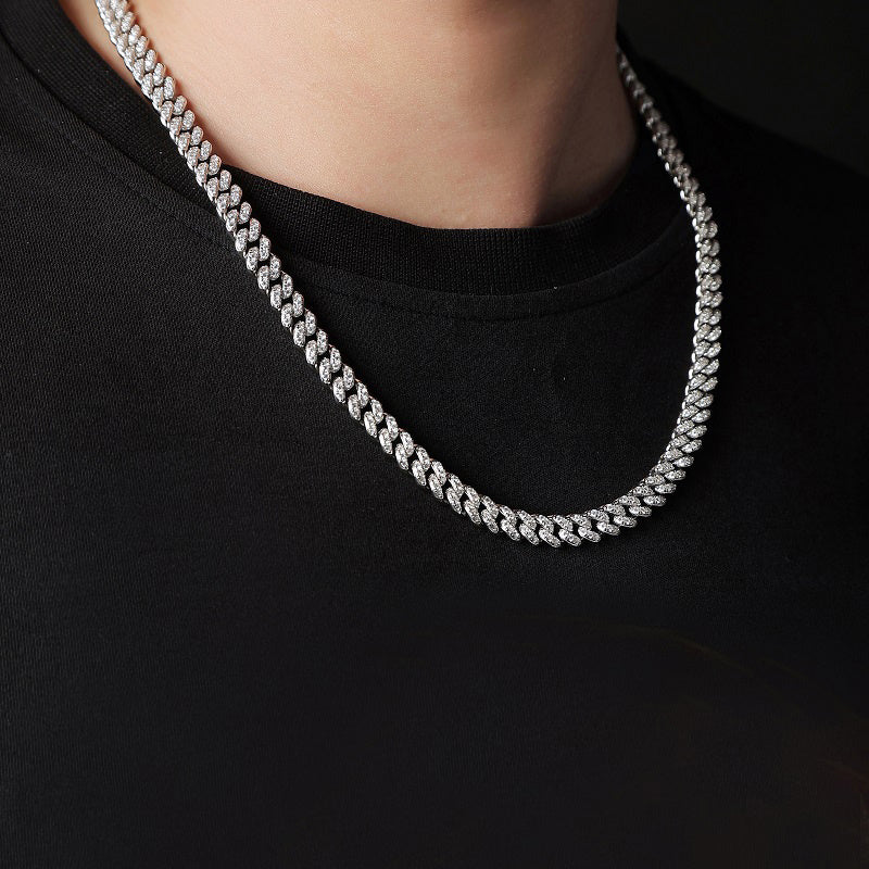 Life Convention Moissanite Silver Necklace