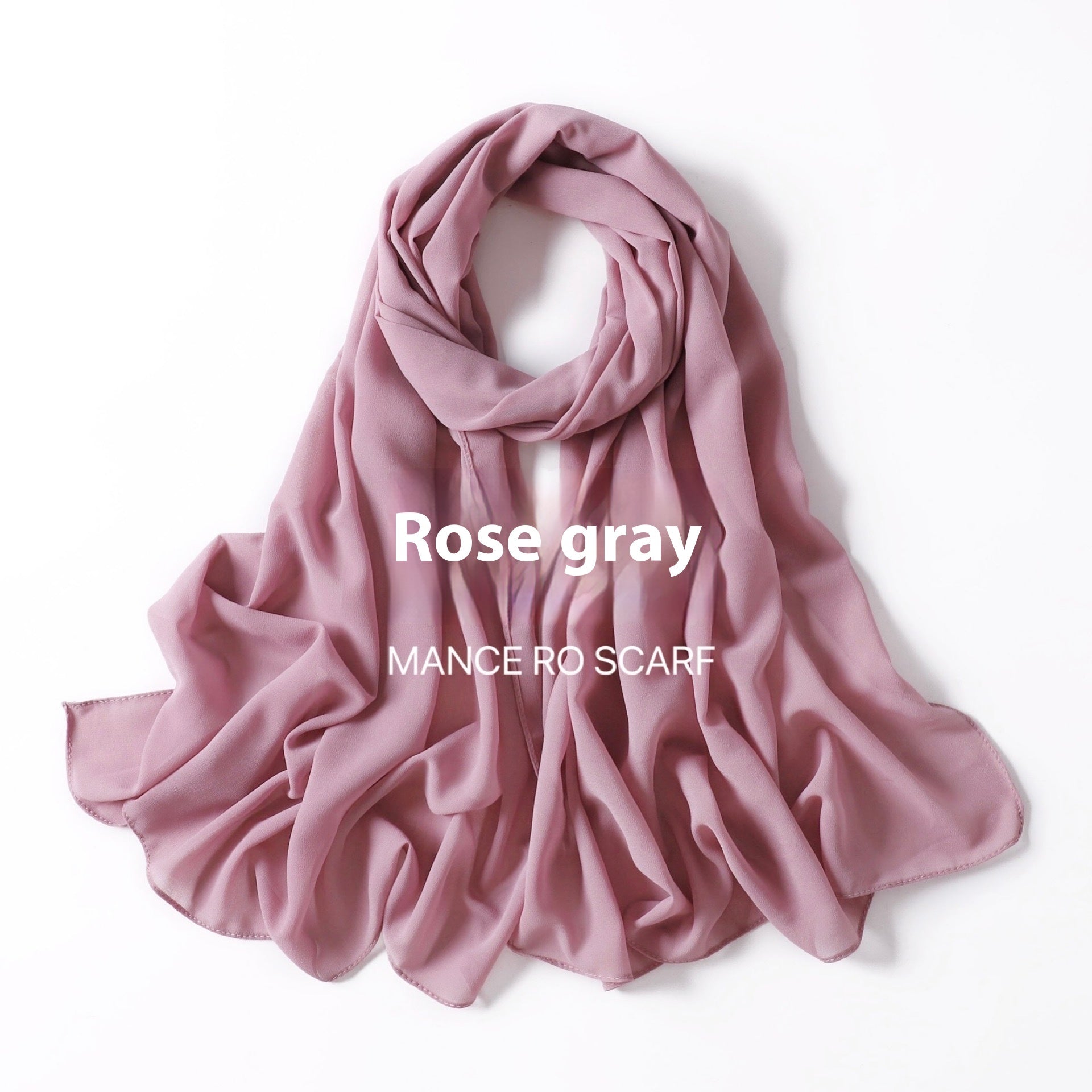 Pearl Chiffon Headscarf Veil Wrap