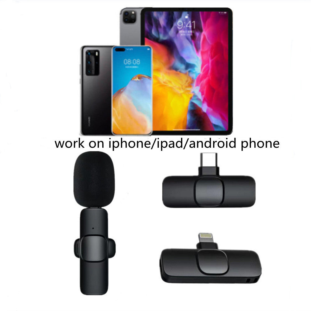 Wireless Lavalier Mic Portable Mini Mic