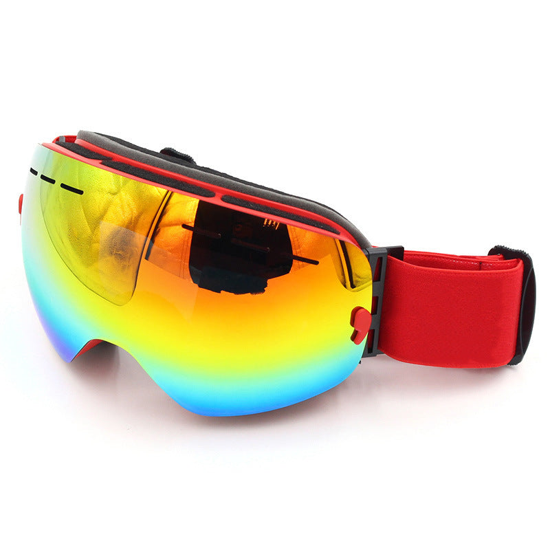 Lunettes de ski antibuée à double lentille