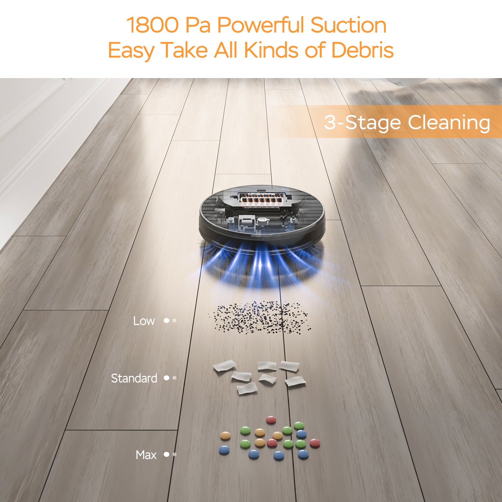 Geek G6 Plus Smart Robot Vacuum Cleaner