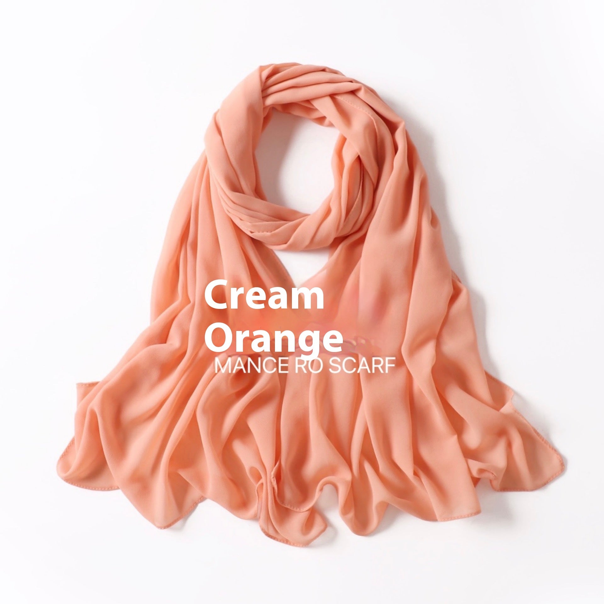 Pearl Chiffon Headscarf Veil Wrap