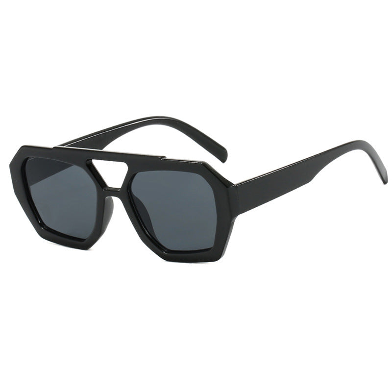Leopard Big Frame Beach Sunglasses
