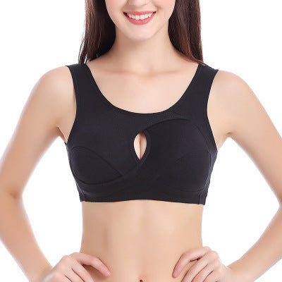 Soutien-gorge en coton sans armatures grande taille