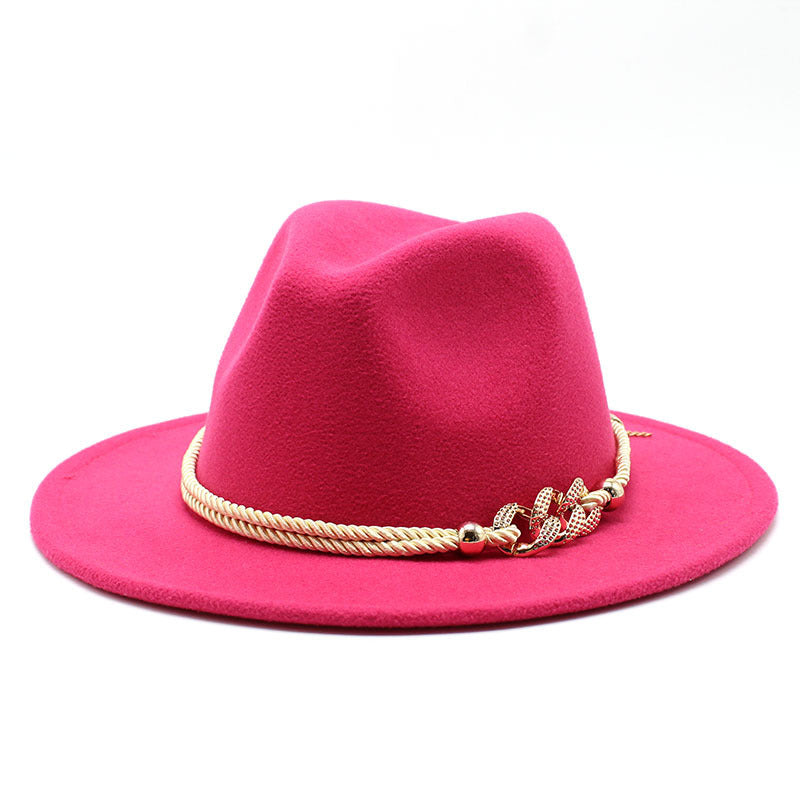 Women’s British Vintage Fedora Hat