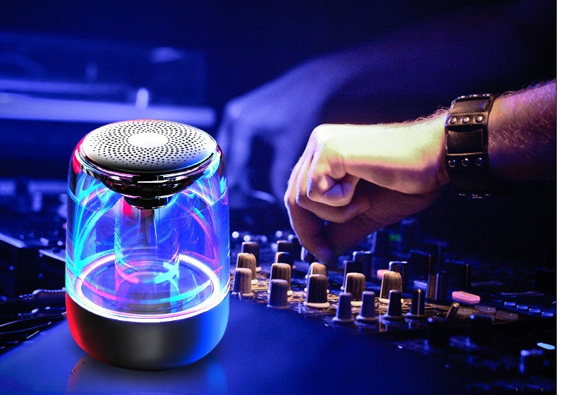 LED Bluetooth Speaker with Deep Bass