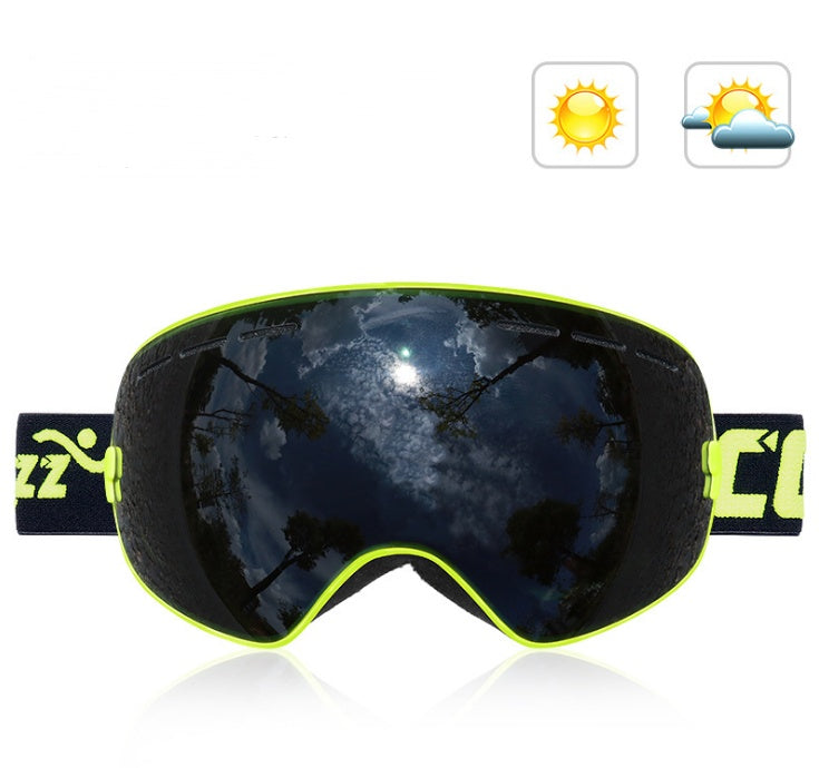Lunettes antibuée sphériques à double couche