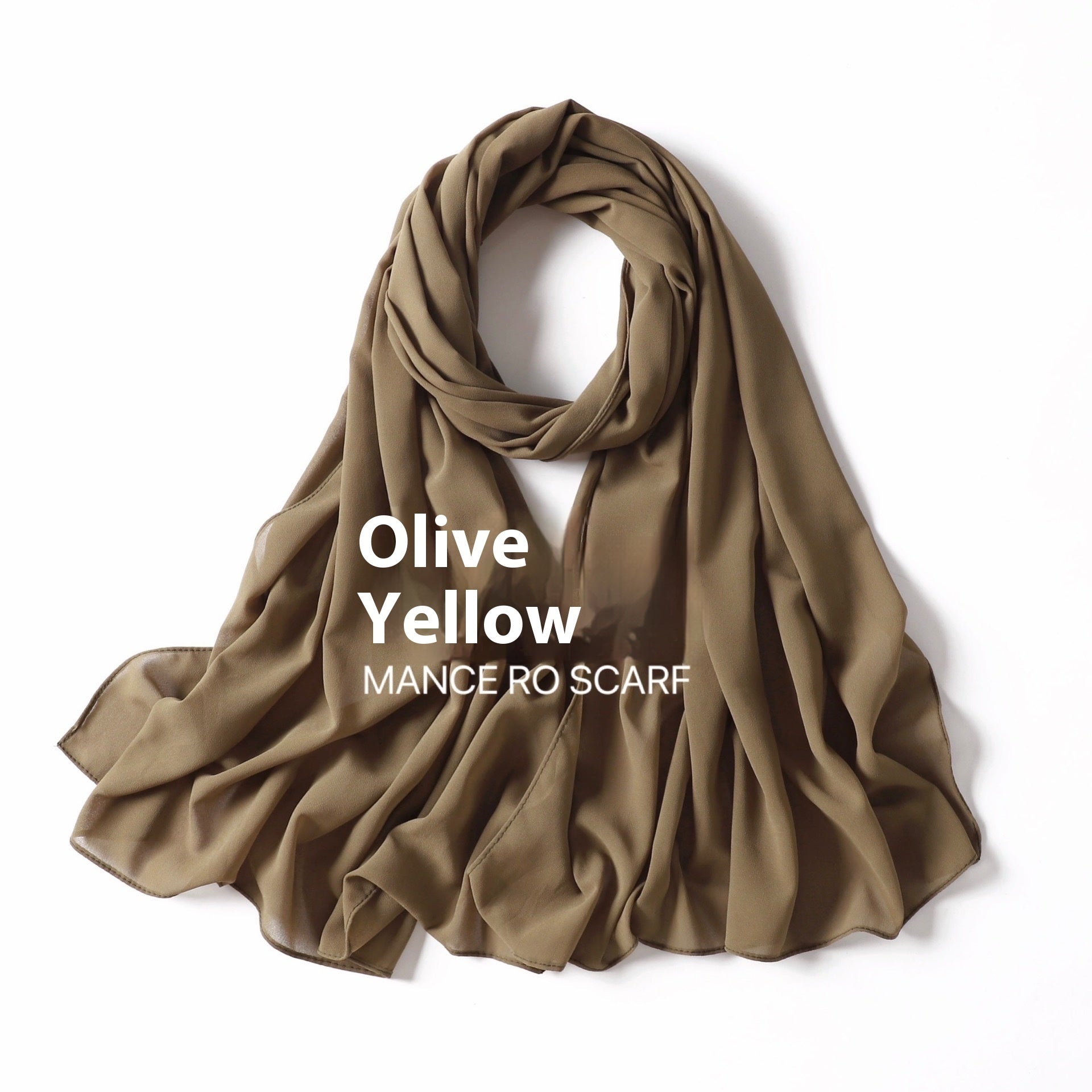 Pearl Chiffon Headscarf Veil Wrap