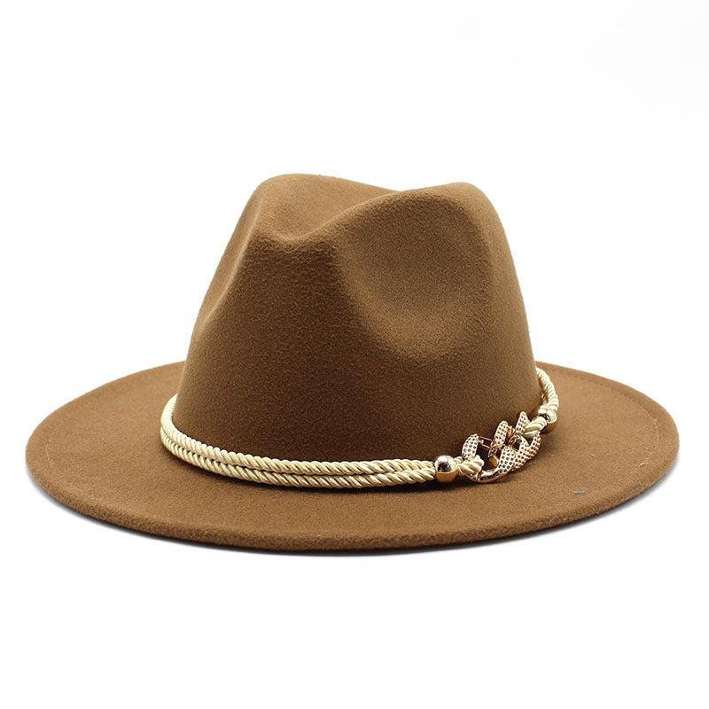 Women’s British Vintage Fedora Hat