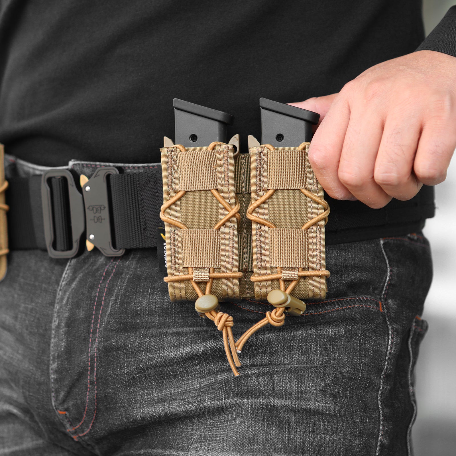 9mm MOLLE Adjustable Mag Pouch
