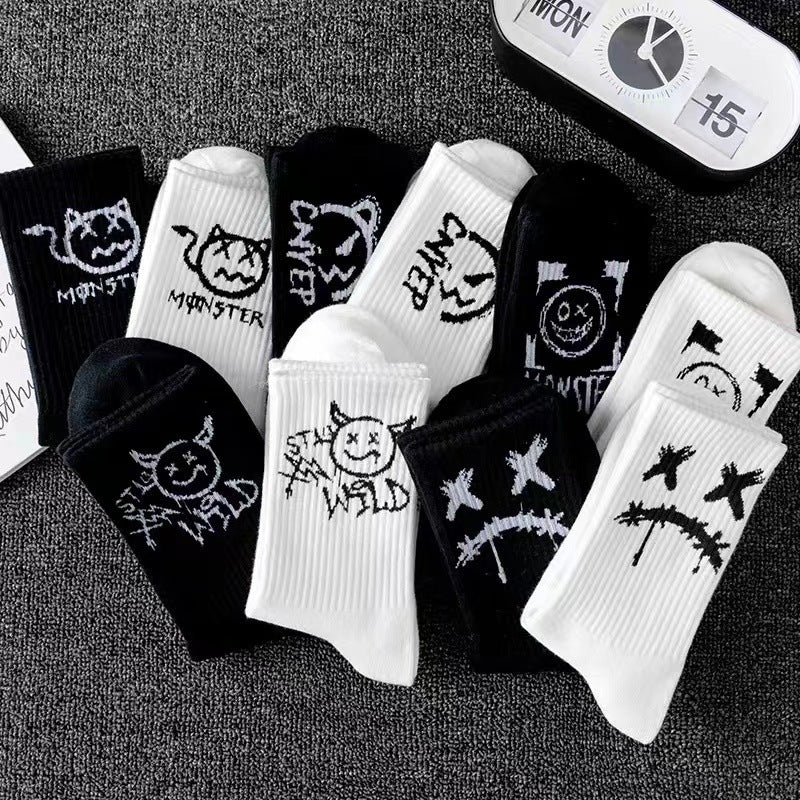 Chaussettes mi-mollet printemps/été pour hommes