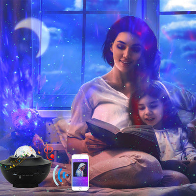 Haut-parleur USB avec veilleuse LED et musique