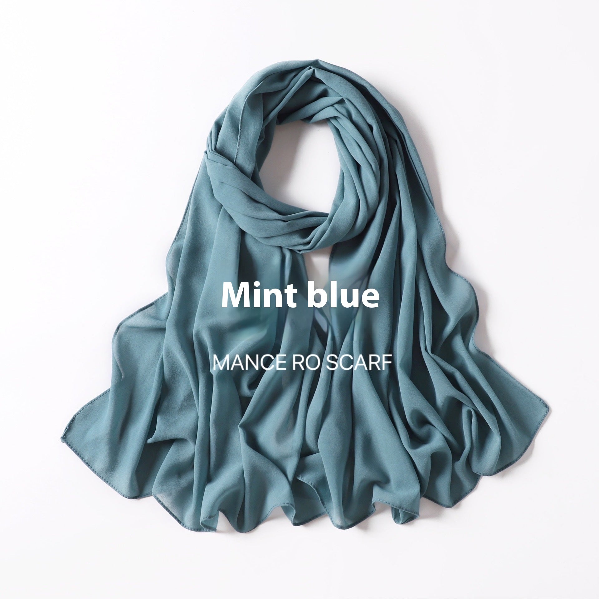 Pearl Chiffon Headscarf Veil Wrap