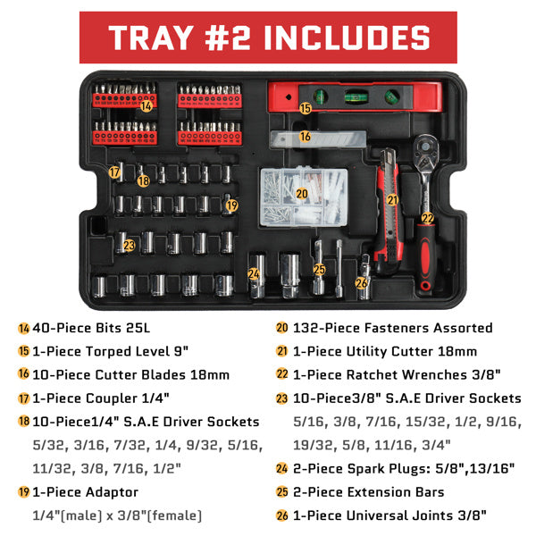 599 21V Cordless Drill Tool Set