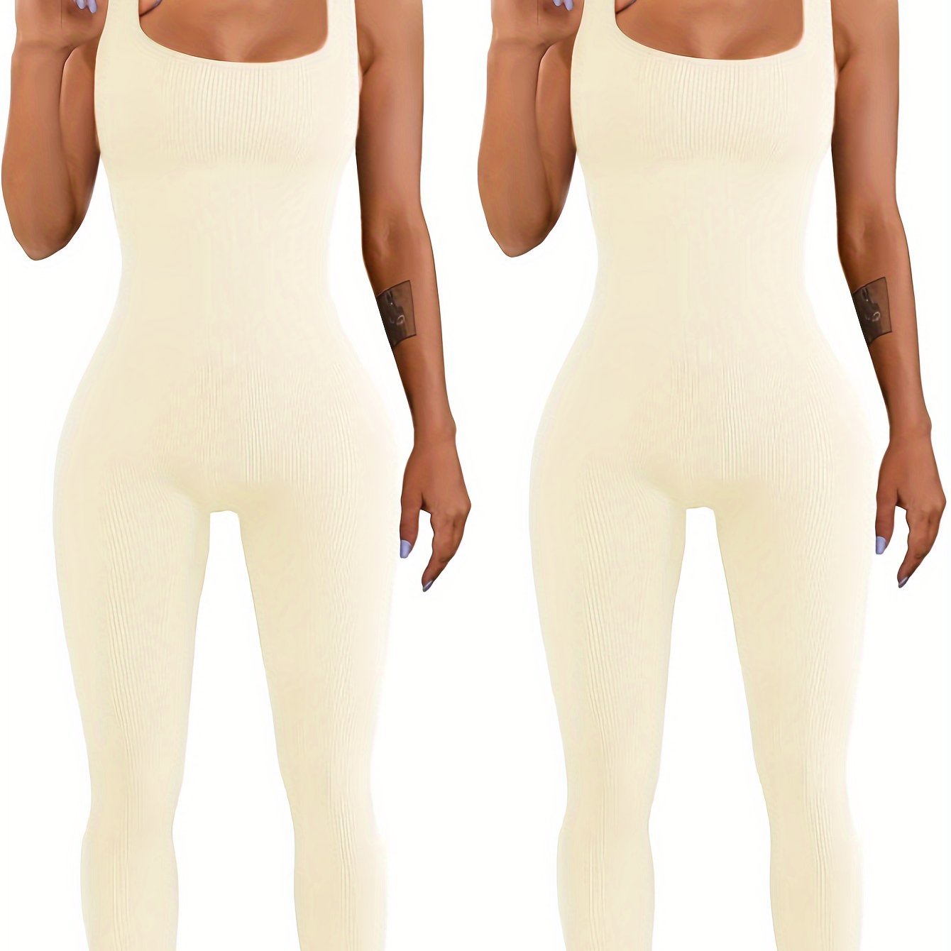 Débardeur et collants à bretelles pour femme