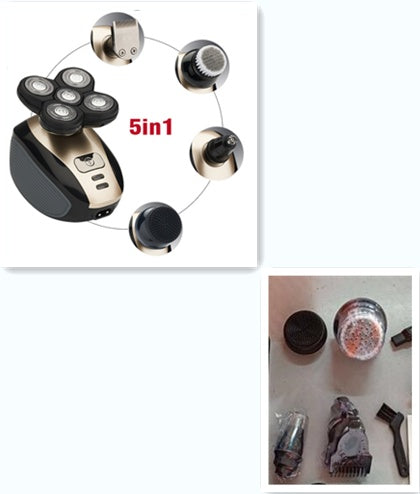 5-in-1 Electric Shaver for Men
