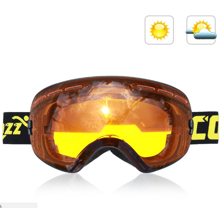 Lunettes antibuée sphériques à double couche