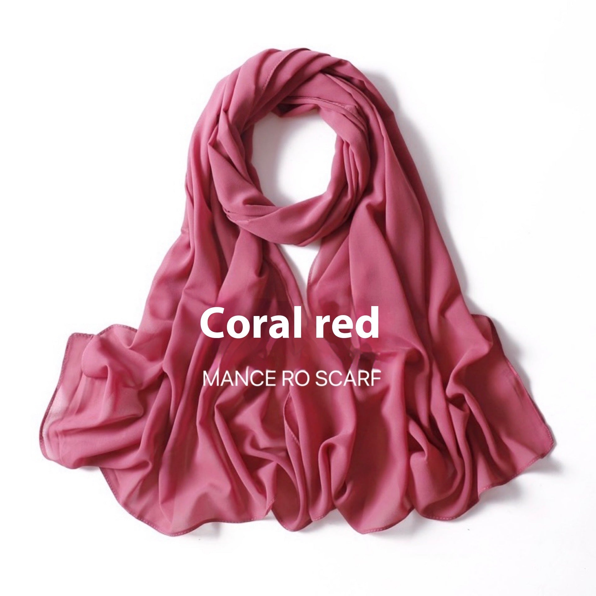 Pearl Chiffon Headscarf Veil Wrap