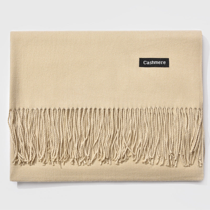 Monochrome Cashmere Winter Shawl