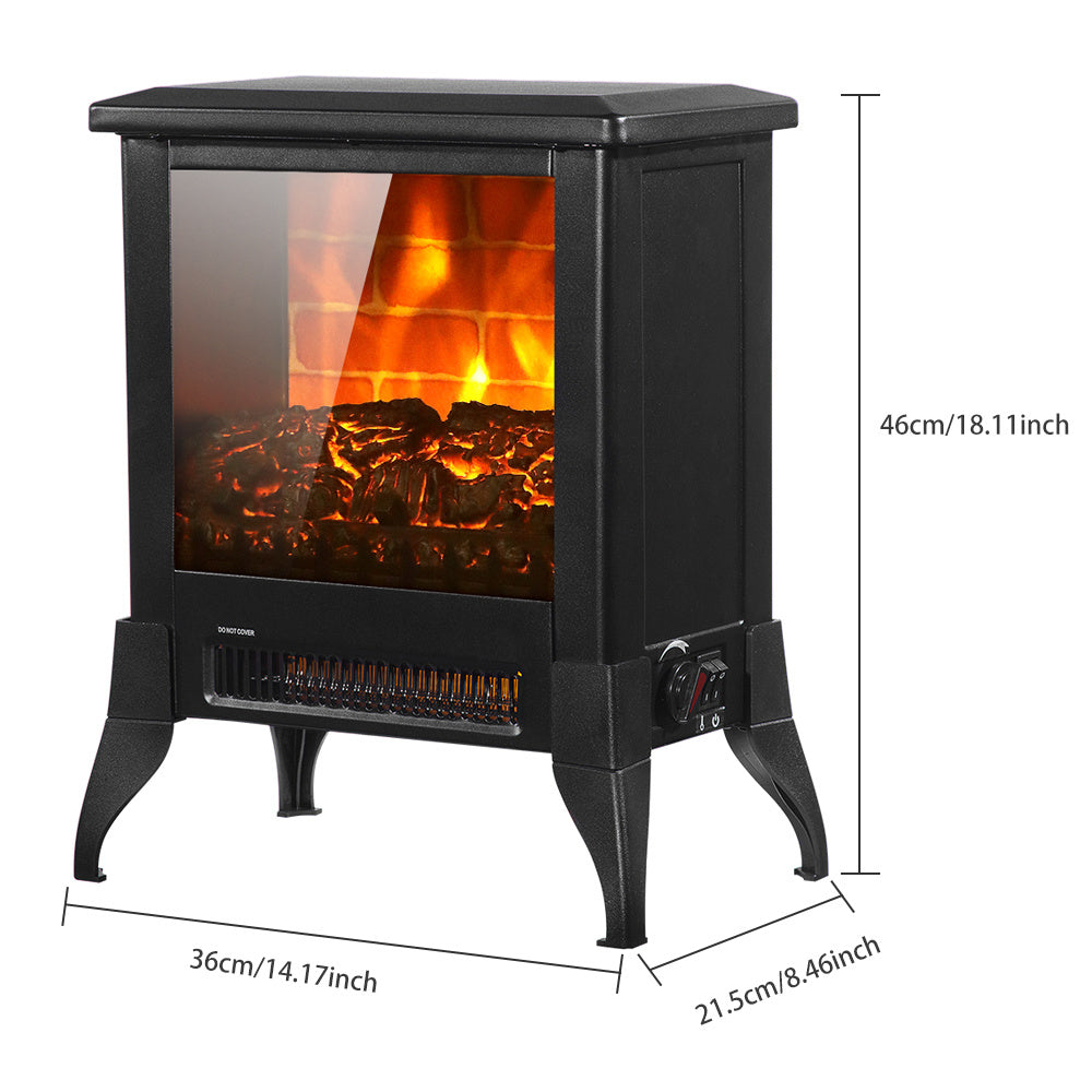US SF512-14A 14" 1400W Electric Fireplace