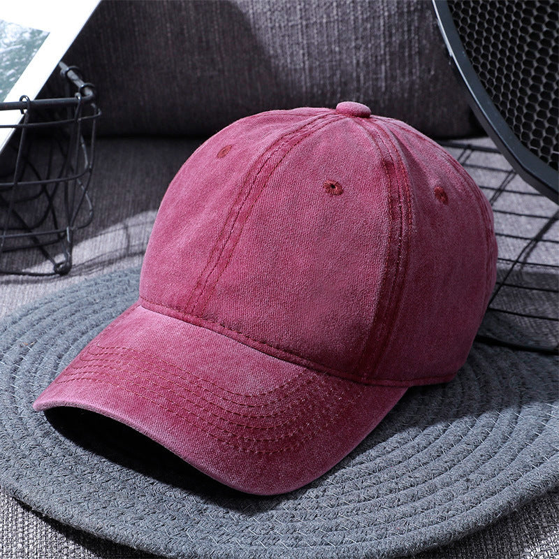 Casquette de baseball d'extérieur délavée et vieillie