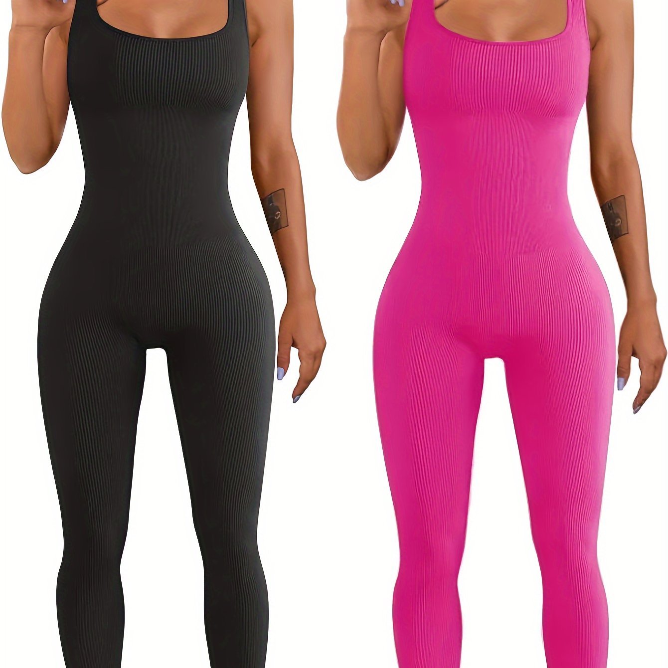 Débardeur et collants à bretelles pour femme