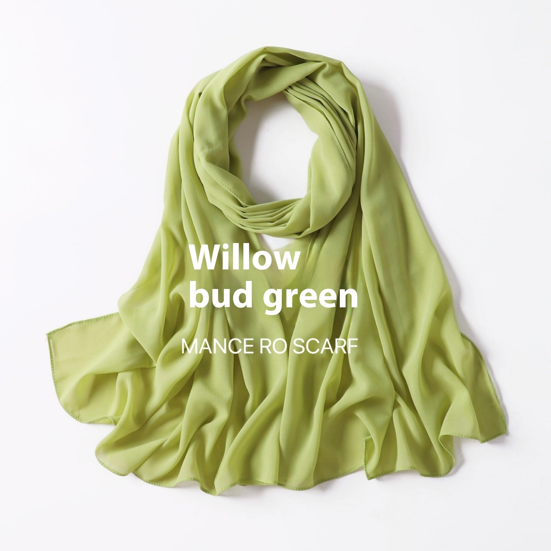 Pearl Chiffon Headscarf Veil Wrap