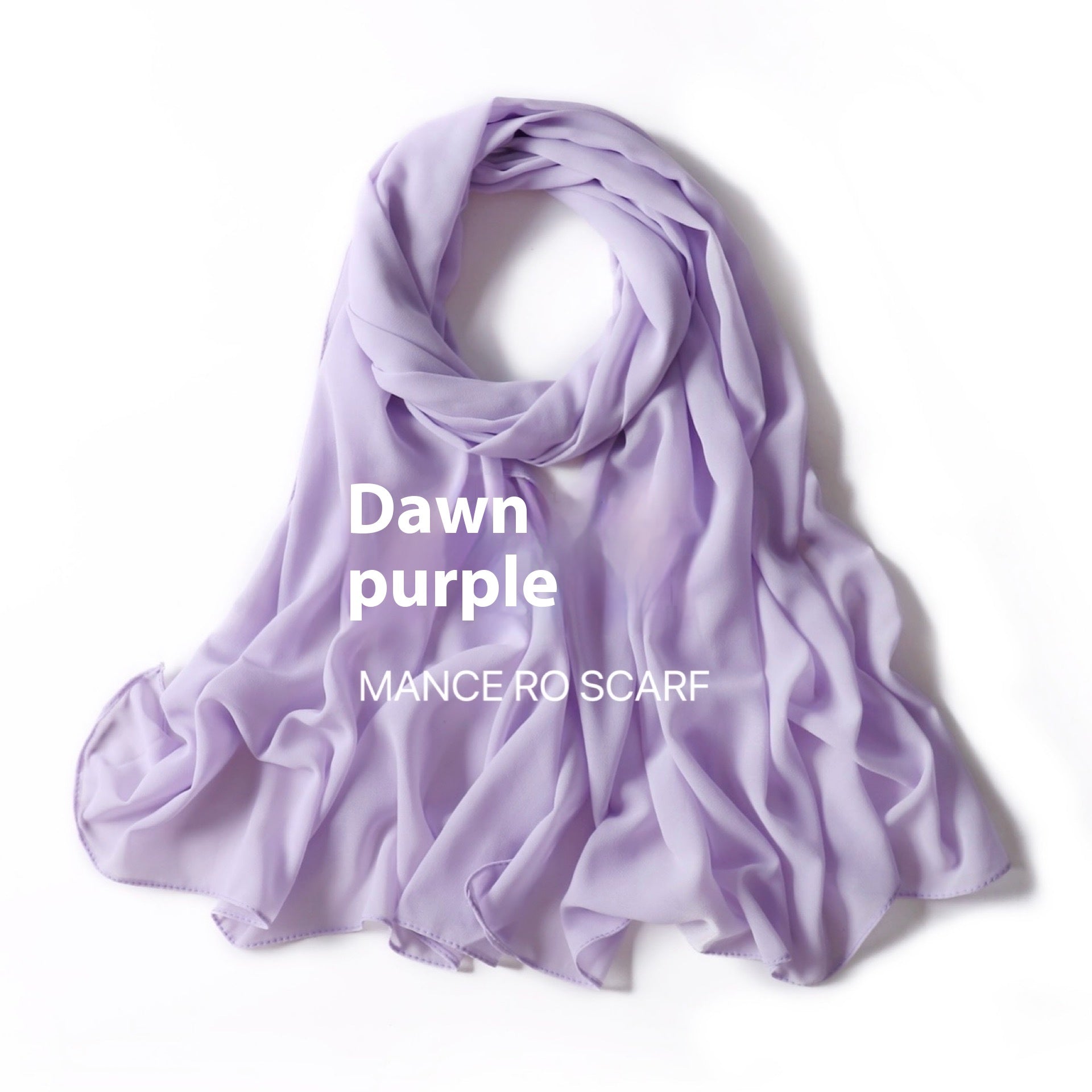 Pearl Chiffon Headscarf Veil Wrap