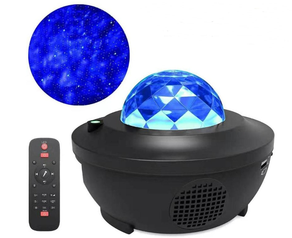 Haut-parleur USB avec veilleuse LED et musique