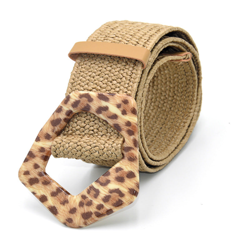 Cotton Linen Wide Girdle Waist Belt